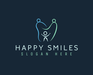 Family Dental Smile logo design