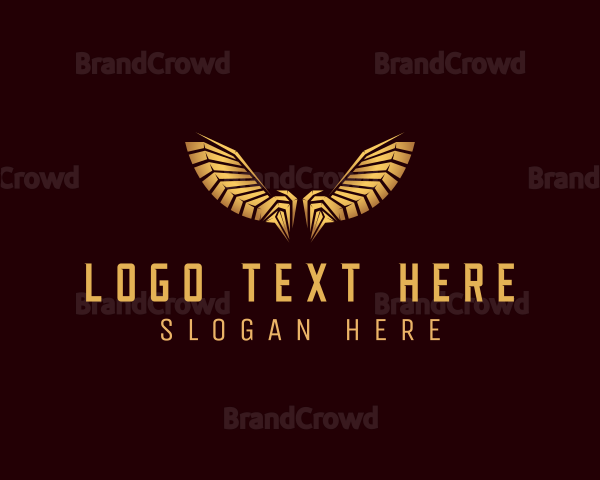 Elegant Luxury Wing Logo