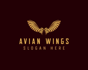 Elegant Luxury Wing logo design