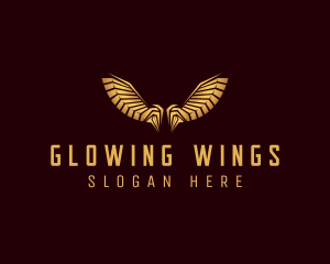 Elegant Luxury Wing logo design