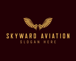 Elegant Luxury Wing logo design