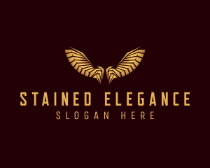 Elegant Luxury Wing logo design