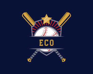 Baseball League Sport Logo