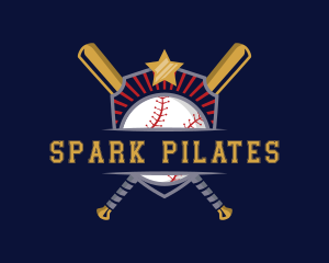 Mlb - Baseball League Sport logo design