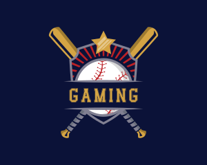 Player - Baseball League Sport logo design