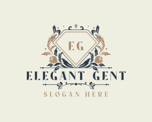 Elegant Floral Event logo design