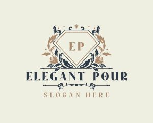 Elegant Floral Event logo design