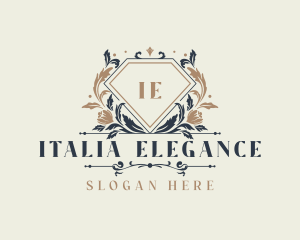 Elegant Floral Event logo design