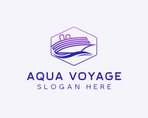 Ferry - Seafarer Ferry Ship logo design