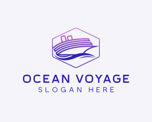 Seafarer Ferry Ship logo design