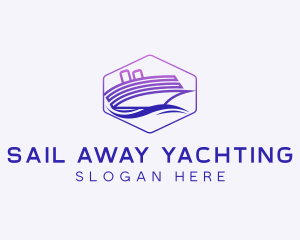 Seafarer Ferry Ship logo design