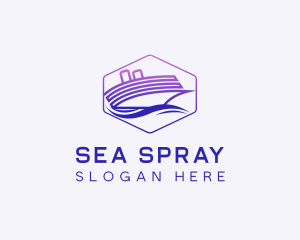 Seafarer Ferry Ship logo design