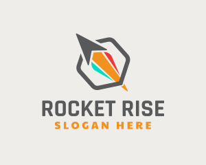 Launch - Rocket Travel Launch logo design