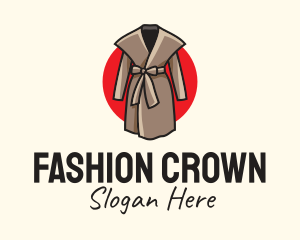 Brown Kimono Fashion logo design