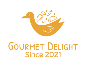Cuisine - Yellow Duck Cuisine logo design