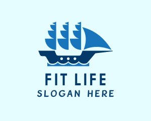Seaman - Nautical Sailing Ship logo design