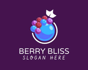 Bubblegum Grape Jam logo design