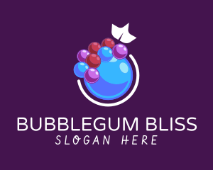 Bubblegum - Bubblegum Grape Jam logo design