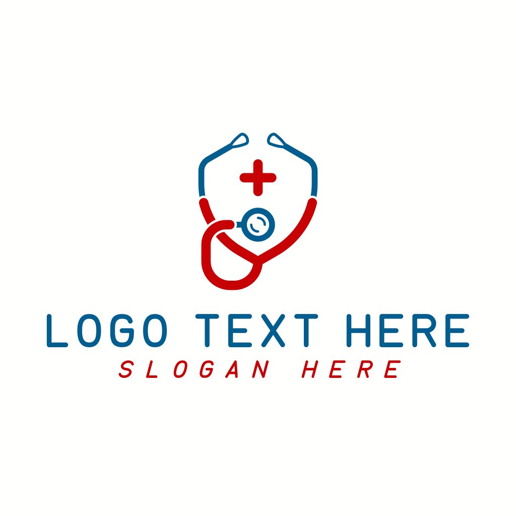 Stethoscope Cross Healthcare Logo | BrandCrowd Logo Maker