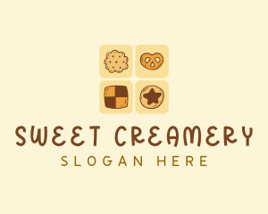 Biscuit Cookie Pastry logo design