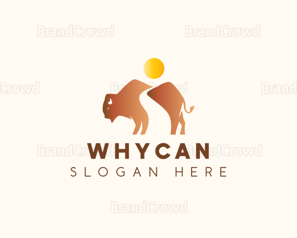 Bull Mountain Bison Logo