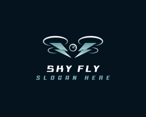 Aerial Drone Camera logo design