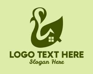 Broker - Green Leaf House logo design