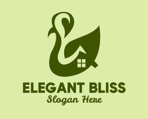 Green Leaf House  Logo