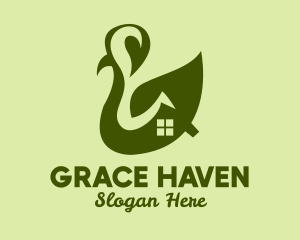 Green Leaf House  Logo