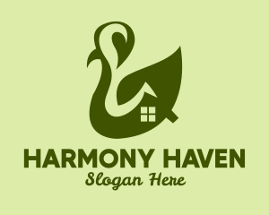 Green Leaf House  Logo