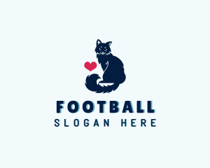 Please - Heart Veterinary Cat logo design