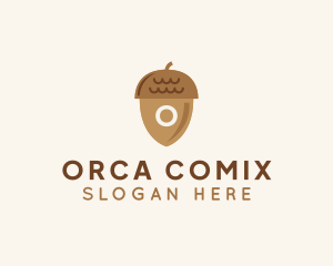 Acorn Oak Nut   Logo