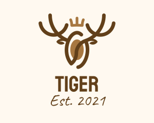 Espresso - Royal Deer Cafe logo design