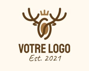 Espresso - Royal Deer Cafe logo design