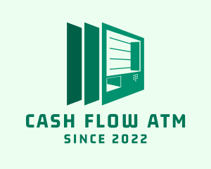 Atm - Electronic Teller Machine logo design