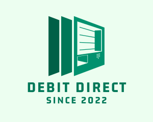 Debit - Electronic Teller Machine logo design