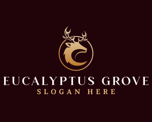 Luxury Deer Antler Logo