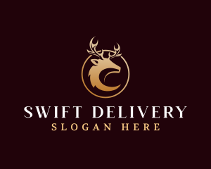 Luxury Deer Antler Logo