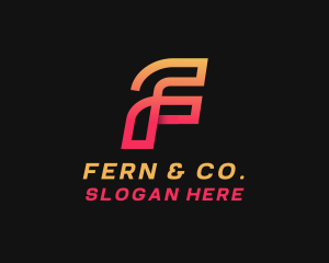  Generic Company Letter F logo design