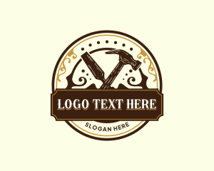 Maintenance - Chisel Hammer Woodwork logo design