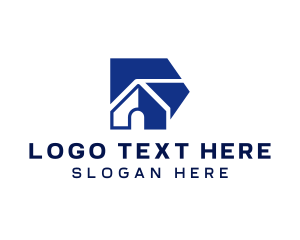 Residence - House Real Estate Property logo design