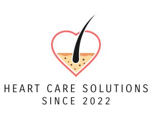 Heart Hair Care  logo design