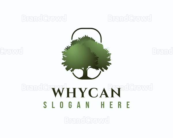 Nature Garden Tree Logo
