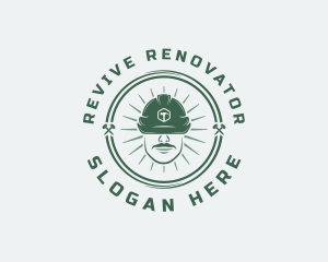 Renovator - Carpenter Handyman Builder logo design