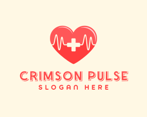 Medical Heart Heartbeat Pulse logo design