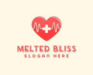 Medical Heart Heartbeat Pulse logo design