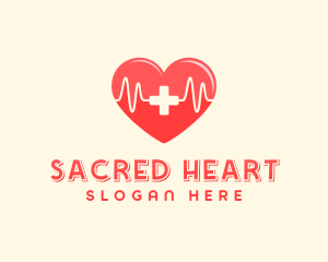 Medical Heart Heartbeat Pulse logo design