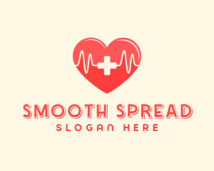 Medical Heart Heartbeat Pulse logo design