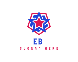 American Star Hexagon Logo