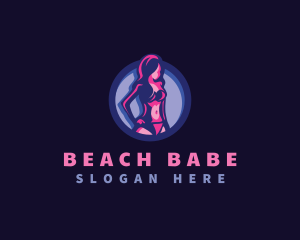 Fashion Bikini Lingerie logo design